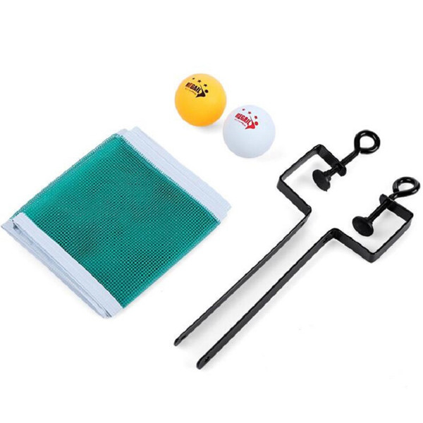 New Hot Sale Training Competition Ping Pong Ball Net Fix Equipment Practical Table Tennis Set Free Shipping