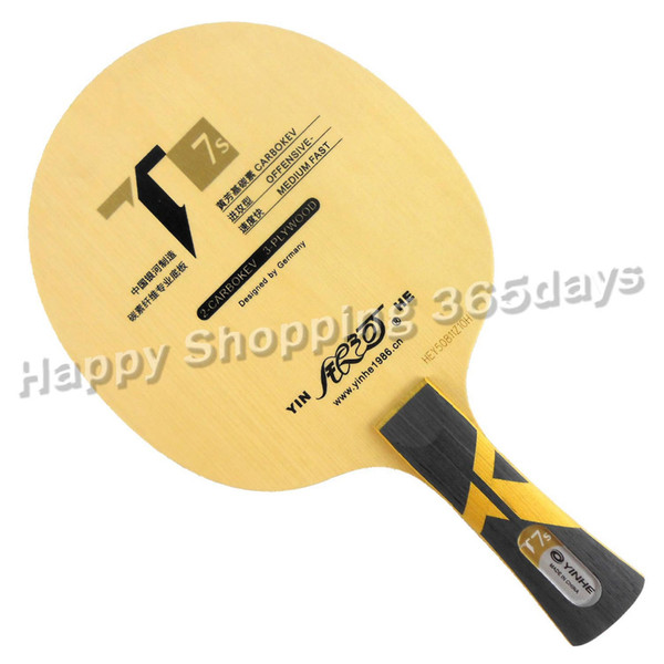 Wholesale- Galaxy YINHE T7s CARBOKVE T-7 Upgrade Table Tennis Blade for PingPong Racket