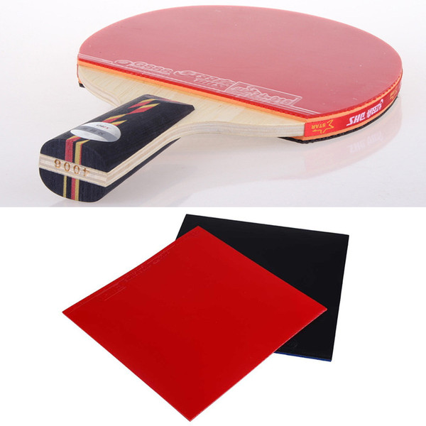 2Pcs Thick Table Tennis Racket Rubber With Sponge High-density High Sticky Strong Spin PingPong Loop and Control