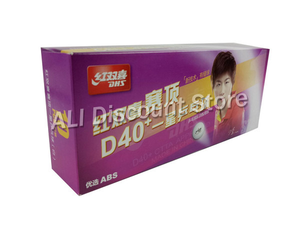 30 PCS DHS 1-Star 1 Star D40+ White Table Tennis Balls For PingPong