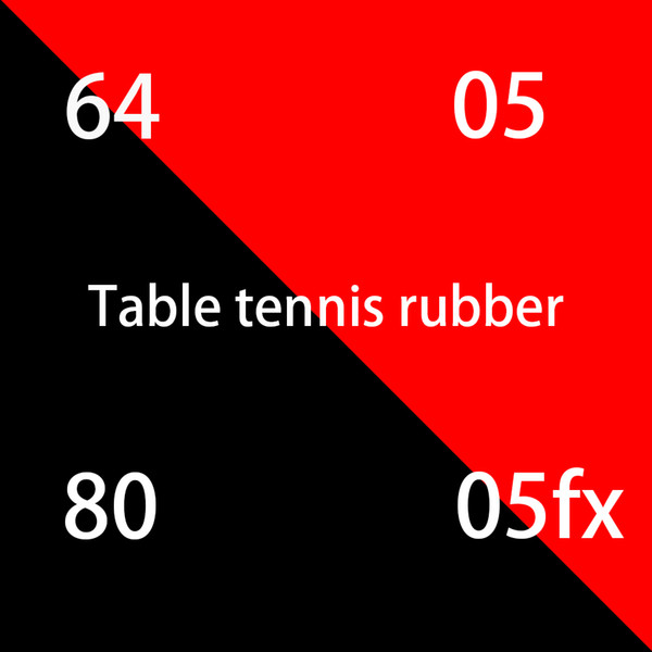 Sale high quality red sponge table tennis rubber blade table tennis racketpong rubber
