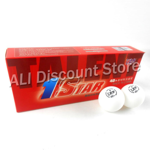 10 balls 729 New material 1- star 40mm+ Pingpong Balls Table Tennis Official of World Game