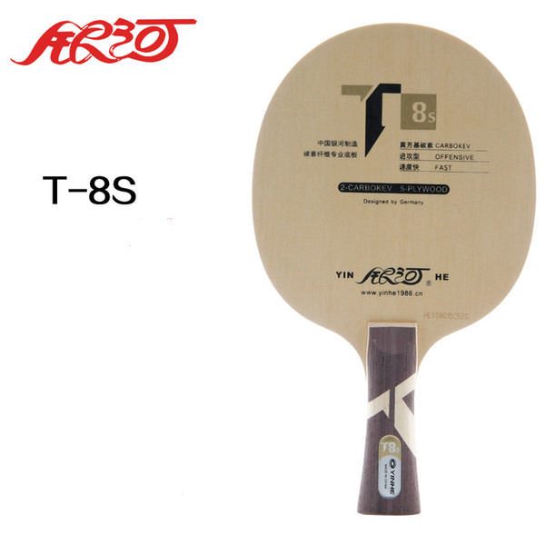 Genuine Yinhe /Galaxy T -8S Table Tennis Blade Boost (5Wood + 2Carbokev )Ping Pong Racket Base Raquete Table Tennis Sports