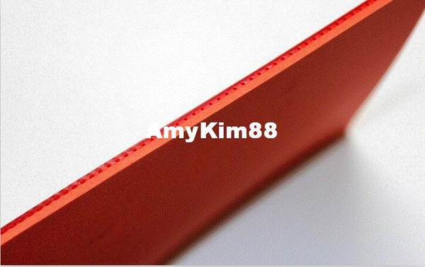 Good rubber for sports Table tennis racket rubber pingpong rubber high resiliency red sponge