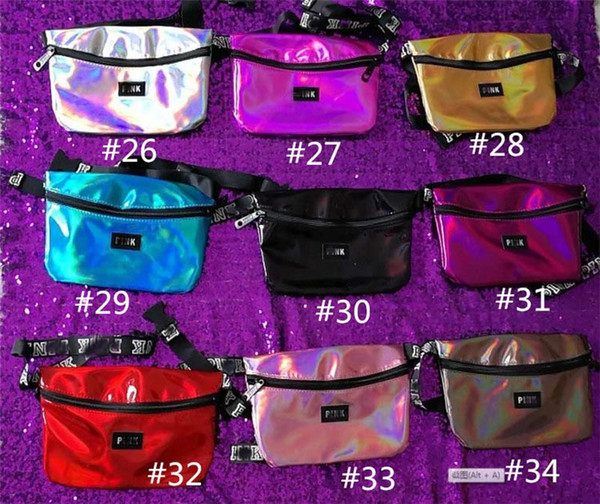 Waistpacks Fanny Pack P Letter Waist Belt Bag Fashion Beach Travel Bags Waterproof Handbags Purses Outdoor Cosmetic Bag 34 colors