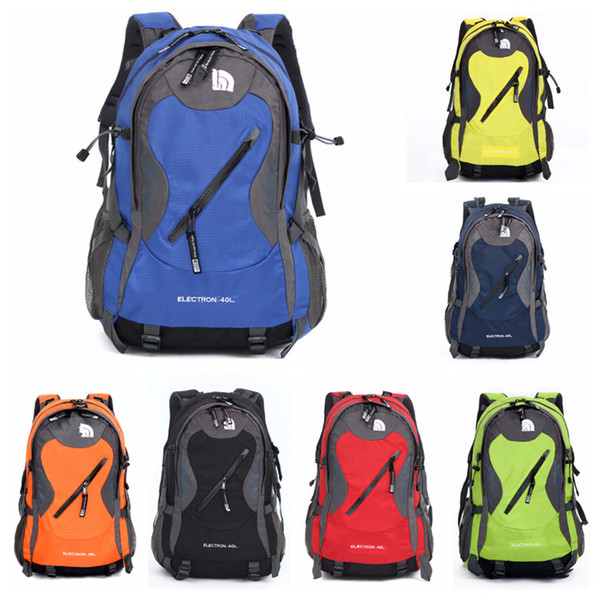 7 Colors The North & F Travel Backpacks Teenagers Bags Casual Hiking Camping Backpacks Waterproof Outdoors Sports Bags Multi Pockets