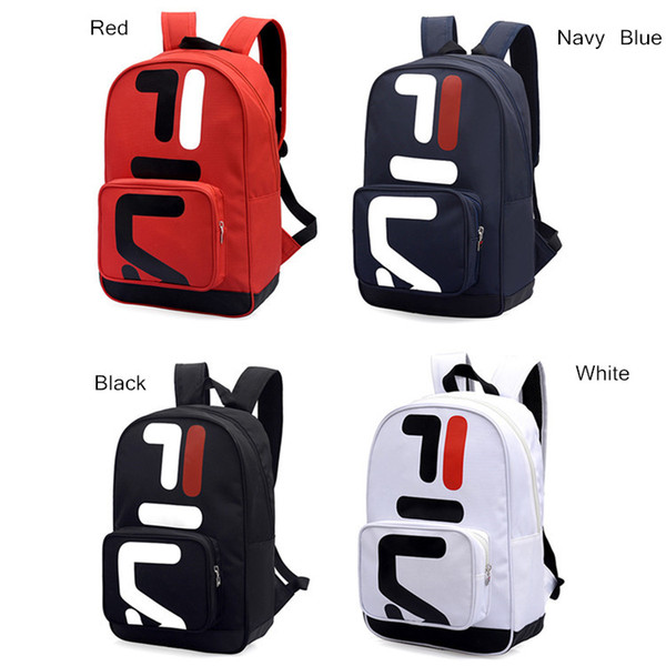 FI&LA & Boy & Girls' Student School Bag Teenagers Backpack Casual Travel Backpacks Adult Outdoor Sports Bags 4 Colors In Stock