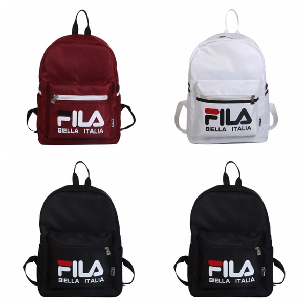 FI&LA & Boy & Girls' Student Schoolbag Teenagers Backpack Casual Travel Backpacks Outdoor Shoulder Bags 4 Colors In Stock