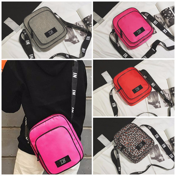 New Pink Grey Message Bag 4 Colors Waist Bag Fashion Purse Bags Waterproof Fanny packs Shoulder Bag Mini in stock