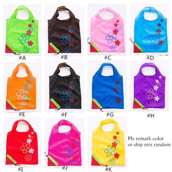 Strawberry Foldable bag Reusable Eco-Friendly Shopping Bags Pouch Storage Handbag Strawberry Foldable Shopping Bags Folding Tote