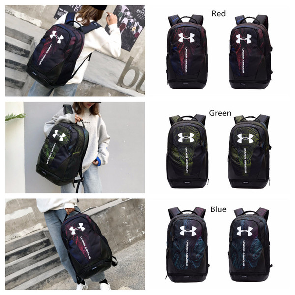 U & A Teenager School Bag Unisex Backpack Casual Backpacks Waterproof Travel Outdoor Bags Multi Pockets Students' Knapsack