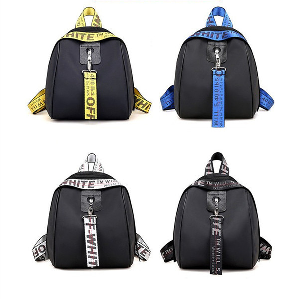 Fashion Mini Backpacks Girls Handbags Shoulder Bag Women Shopping Travel Casual Bags Colorful Belt Backpack 4 Colors