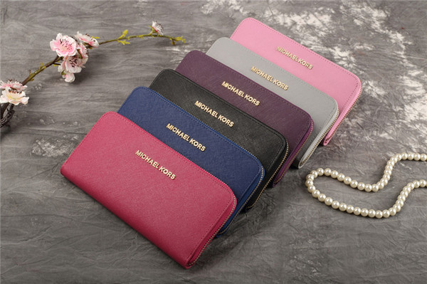 M & K Womens Wallet Pocket Mini Cards Bags Ladies Purses Money Phone Handbag Stuff Sacks 6 Colors