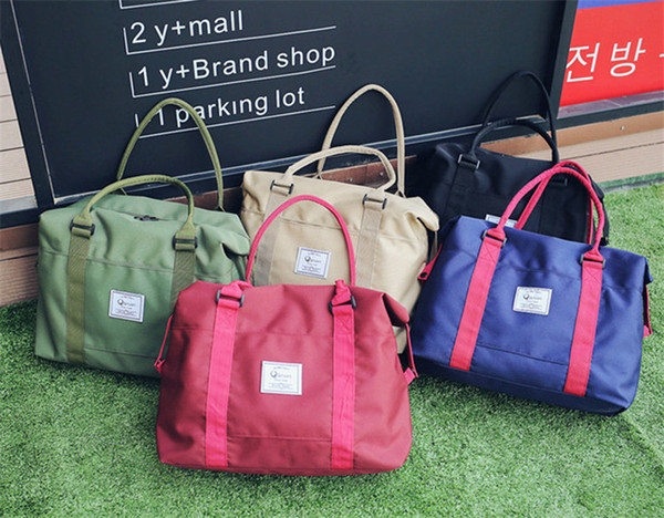 IN STOCK !!! Good Quality Boys & Girls Handbags Shoulder Bag Outdoors Women's Duffel Bag Exercise Gym Travel Bags Oxford Cloth