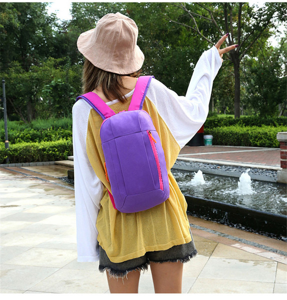 Fashion Students Schoolbags Unisex Backpacks Casual Outdoors Backpack Adjustable Knapsack Stuff Sacks Bags Fast Shipping Mixed Colors