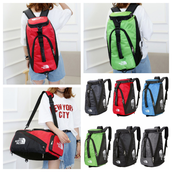 The North F Backpacks Travel Outdoors Sport Duffel Bags Teenager Students Shoulder Bag Large Capactiy Backpack 6 Colors