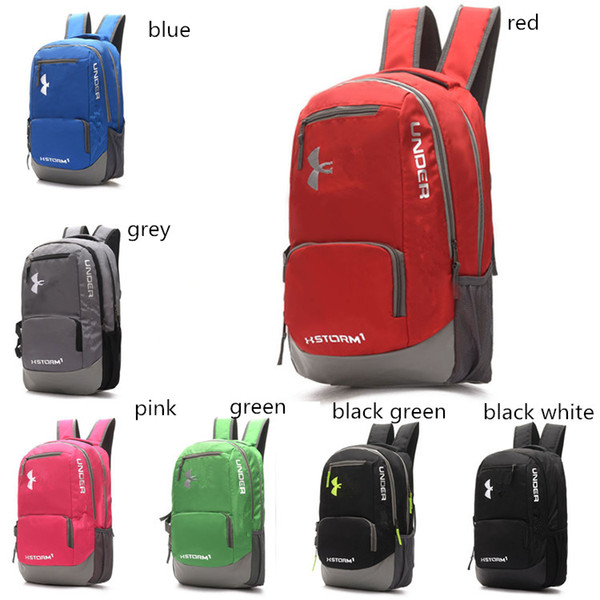 IN STOCK !!! U with A Backpack Casual Hiking Camping Backpacks Waterproof Travel Outdoor Bags Teenager School Bag Multi Pockets DHL Shipping