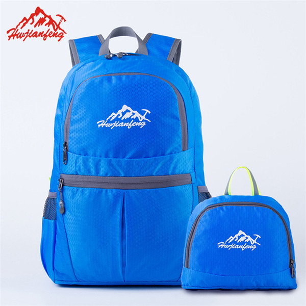 Free DHL/Fedex Shipping Folding Backpack Boys & Girls' Casual Backpacks Travel Outdoor Sports Bags Teenager Students School Bag Multicolors