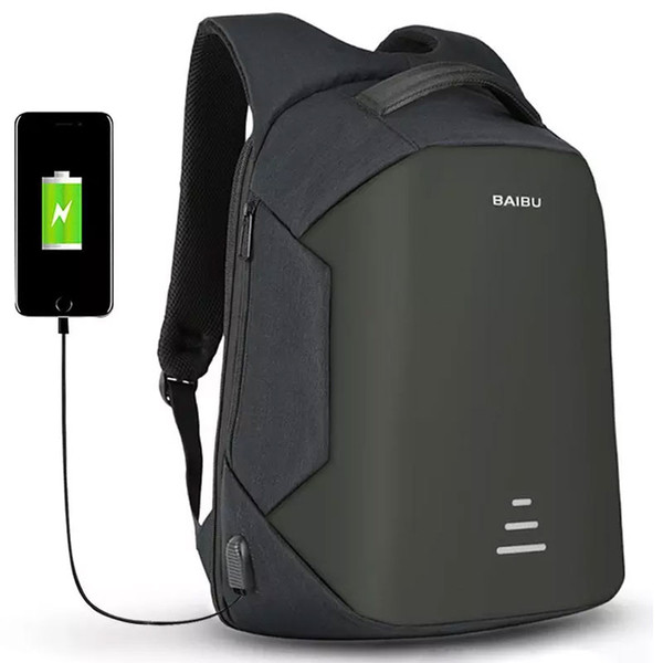 Best Quality Anti Theft Travel Backpack With USB Charge Laptop Backpacks Waterproof School Backpacks Outdoor Bags