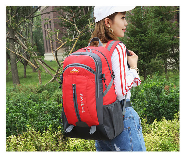 New Outdoor Sport Knapsack Multifunction Backpack Hiking Camping Sport Cycling Bags Men Women's Backpack Trekking Mountaineer Casual Travel