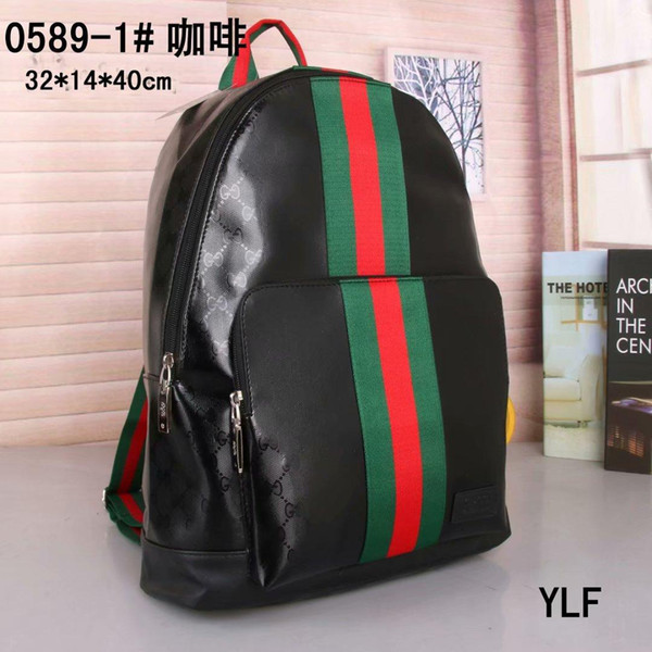 2019 New Arrival Fashion Brands Rivet Backpack Style Hot Selling Fashion Design Backpack Letter Bags Women Men School Bags