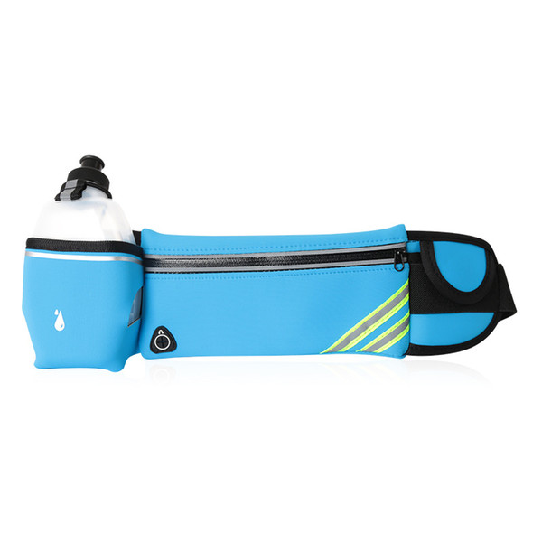 Running Waist Bags Outdoor Brand For Man&Women Jogging Waist Pack Hydration Belt Bag Single Kettle Fitness Gym Lightweight Sport Wallet