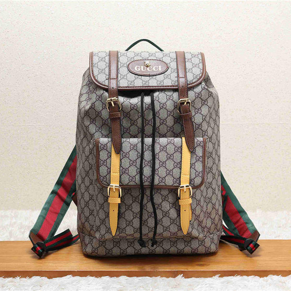 Fashion Basic New Tide Unisex Luxury Shoulders Bag Womens Brand Backpack Mens Shoulders Package 2 Colors Classic Casual Q B105668Z