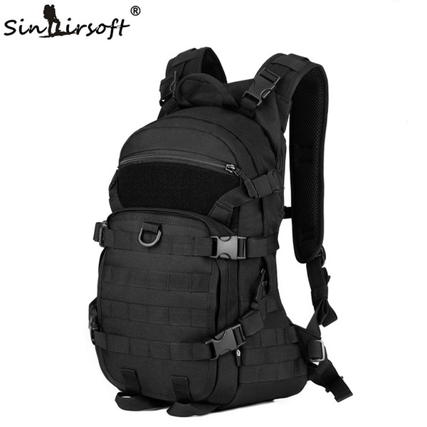 SINAIRSOFT Outdoor Tactical Backpack Trekking Sport Travel 25L Nylon Camping Hiking Trekking Camouflage Anti-tearing material Bag