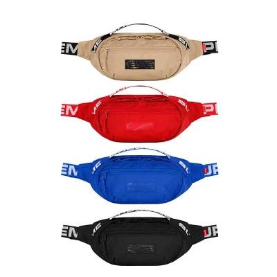 Sup 18SS Waist Bag 44th Unisex Fanny Pack Fashion Men Canvas Men Messenger Bags 17AW Shoulder Bag