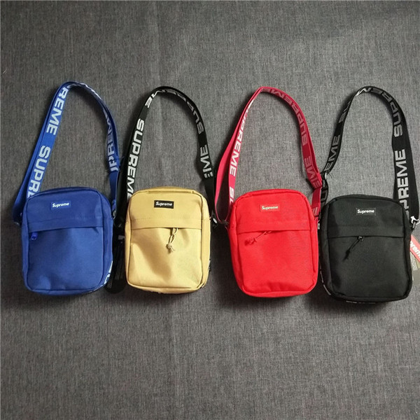 Sup 44th Pack Chest Pack sup Unisex Fanny Pack Fashion Waist Bag Men Canvas Belt Bag Men Messenger Bags 18ss Small Shoulder