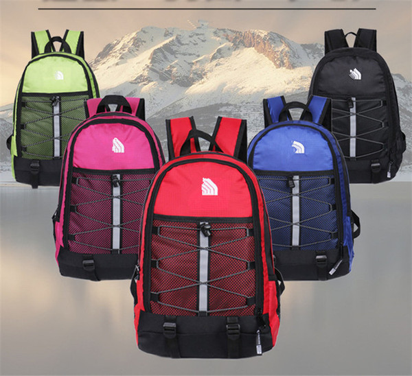 The North F Backpack Casual Backpacks Travel Outdoor Sports Bags Teenager Students School Bag 5 Colors