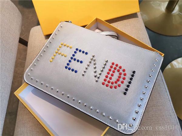 19SS New Luxurious brand Fend Wallet Clutch Satchel Women Men Mini Handbag packs fashion casual street outdoor Bags