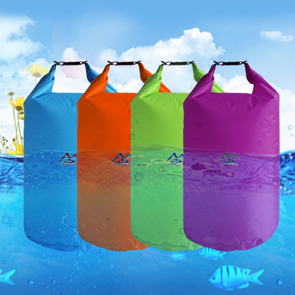 5L 10L 20L 40L Outdoor Dry Waterproof Bag Dry Bag Sack Waterproof Floating Gear Bags For Boating Fishing Rafting Swimming