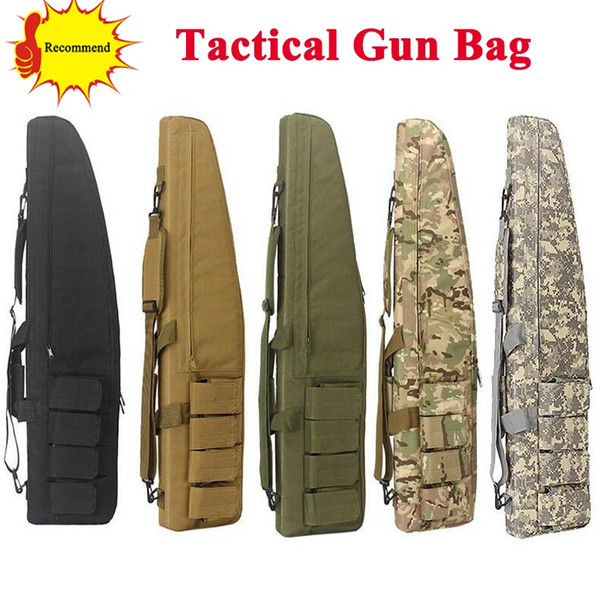 98CM Tactical Heavy Duty Gun Slip Bevel Carry Bag Airsoft Rifle Case Shoulder Bag Hunting Shooting Gun #381444