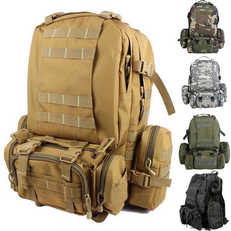 Brand New Outdoor mountaineering climbing backpack multifunctional Airsoft tactical backpacks travel bag camping Hiking bag free shipping