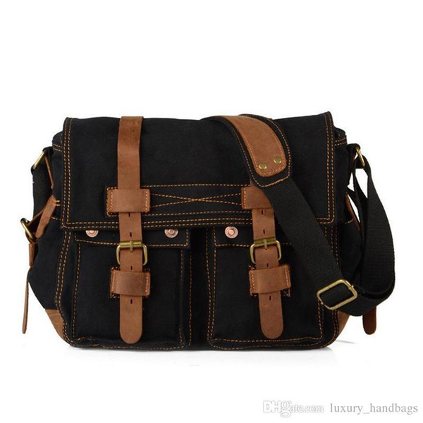 Top Backpack Canvas Quality Famous Purse Designer Handbags Famous Brand Original Genuine Leather Shoulder Bags