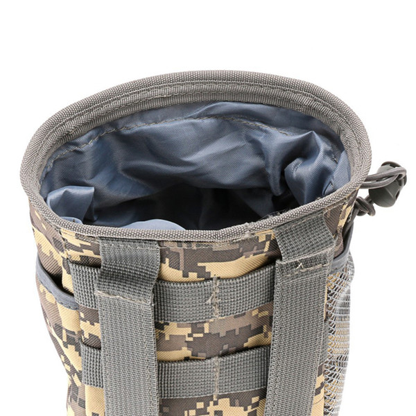 Tactical Outdoor Accessory Pouch mini Bag Airsoft Paintball Hunting Folding Mag Recovery Dump Pouches Molle Loop and Hook