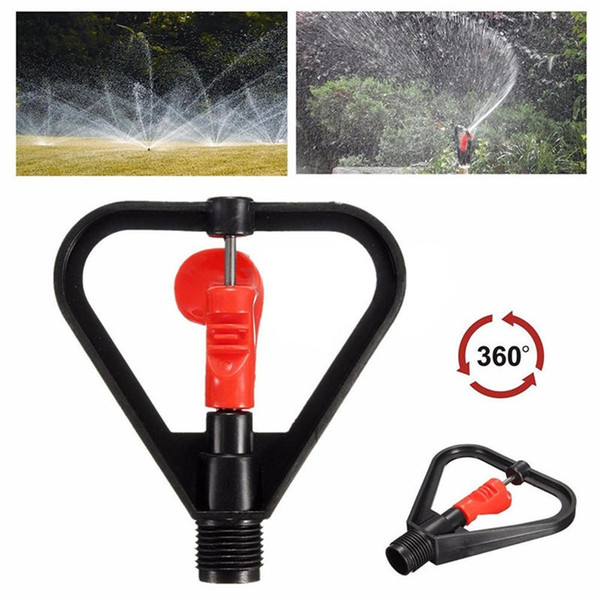 DN15 Yard Garden Lawn Irrigation 360° Rotation Water Sprinkler Head Plastic Outdoor Garden Spary nozzle Garden tool