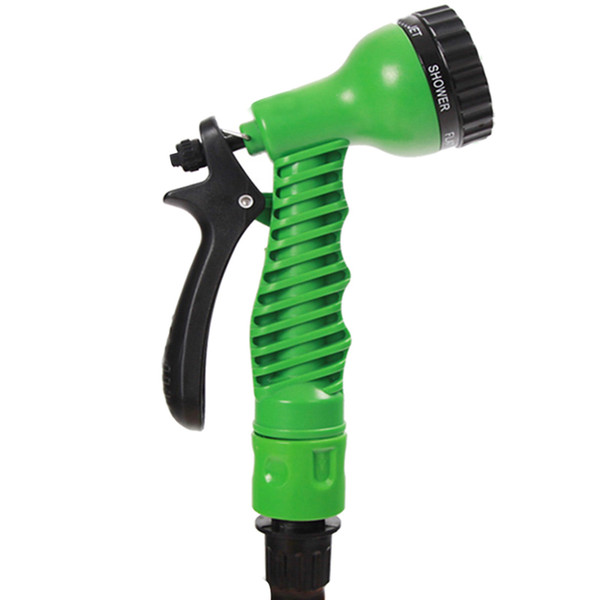 2018 New 100FT Expandable Flexible Garden Magic Water Hose With Spray Nozzle Head Blue Green with retail box Free Shipping