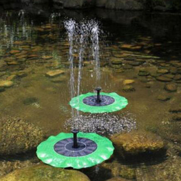 Solar Water Pump Floating Waterpomp Panel Kit Fountain Pool Pump Kit Lotus Leaf Floating Pond Watering Submersible Garden Water Hose