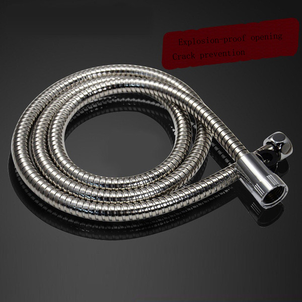Stainless Steel Flexible Conduit Stainless Steel Explosion-Proof Encrypted Shower Hose Shower Nozzle Outdoor Water Pipe Household Water Pipe