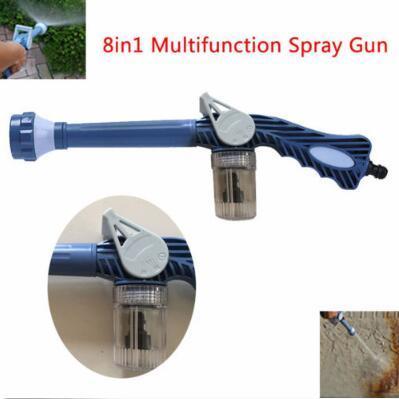Multi-Function 8 In 1 Spray Water Gun Dispenser Garden Sprayer Plastic Hose Pipe Conector Ez Jet Water Cannon Sprayer Tools CCA11545 40pcs