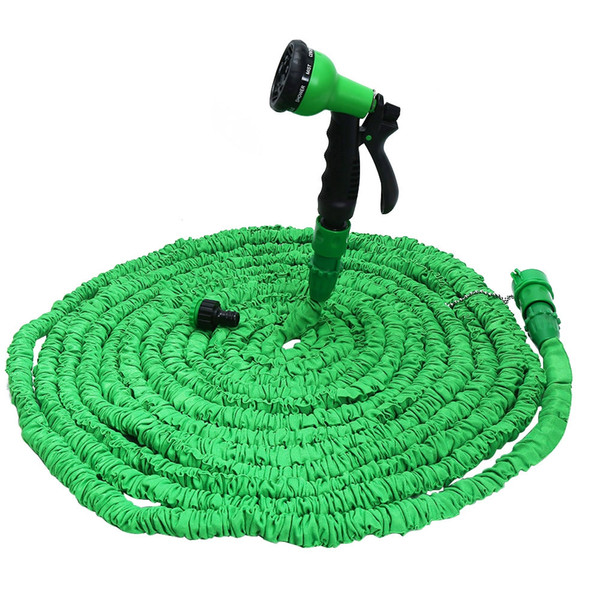 Hot Sell 25FT-100FT Garden Hose Expandable Magic Flexible Water Hose EU Hose Plastic Hoses Pipe With 8Mode Spray Gun To Watering