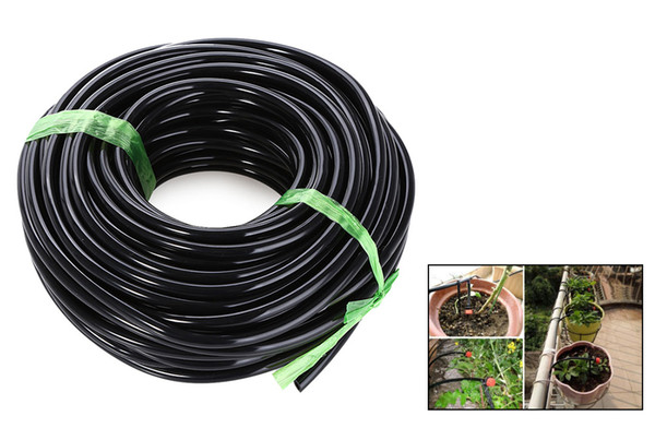 20M 4/7MM Micro Irrigation Pipe Water Hose Drip Home Garden Watering Hose PVC Hose tube Irrigation System Watering System Greenhouse
