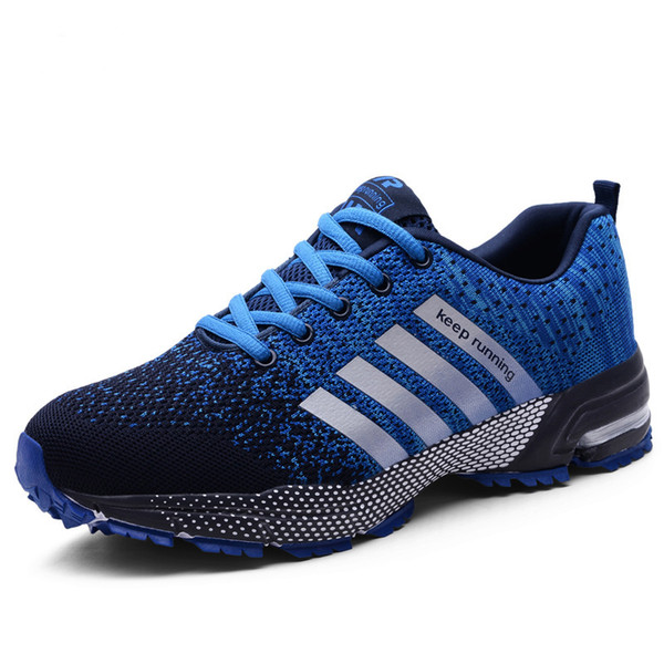 2019 Sport Running Shoes Men Couple Casual Shoes Men Flats Outdoor Sneakers Mesh Breathable Walking Footwear Sport Trainers