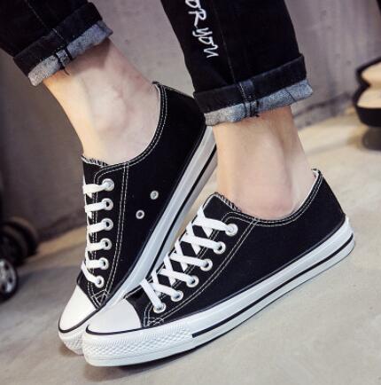 Brand New Factory Promotional Price! Canvas Shoes Women and Men Low Style Classic Canvas Shoes Casual Canvas Shoe