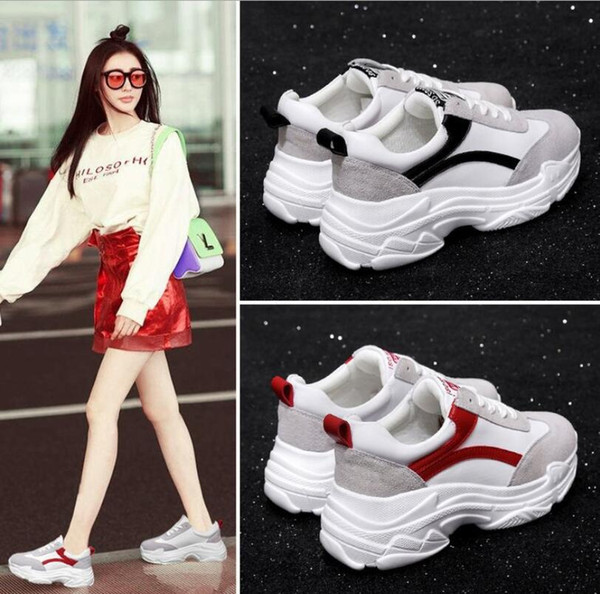 2019 New Designer Comfort Pretty Girl Women's Sneakers Casual Leather Shoes Men Womens Sneakers Extremely Durable Stability