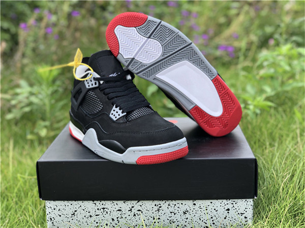 2019 4 4s Casual Shoes men Pure Money Royalty White Cement Raptors Black cat Bred Fire Red mens trainers Sports Sneakers size 7-11