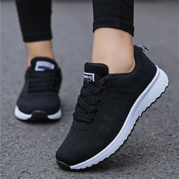 Cheapest Sneakers Women Casual Sports Shoes Fashion Breathable Mesh Running Shoes Outdoor Jogging Shoes Men Flats Female Training tenis