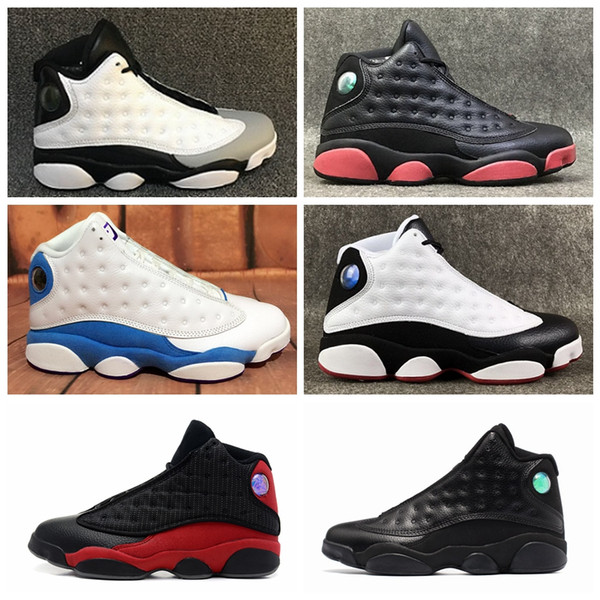 JN013c hot sale cheap Men Women Sports outdoors shoes 13 Retro High MID OG 13S J Luxury designer basketball Sneakers Official Breathable